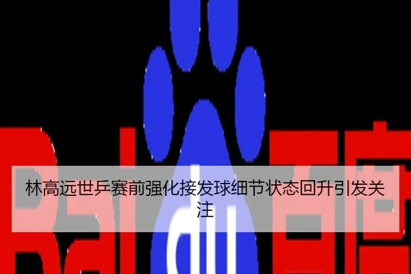 林高远世乒赛前强化接发球细节状态回升引发关注